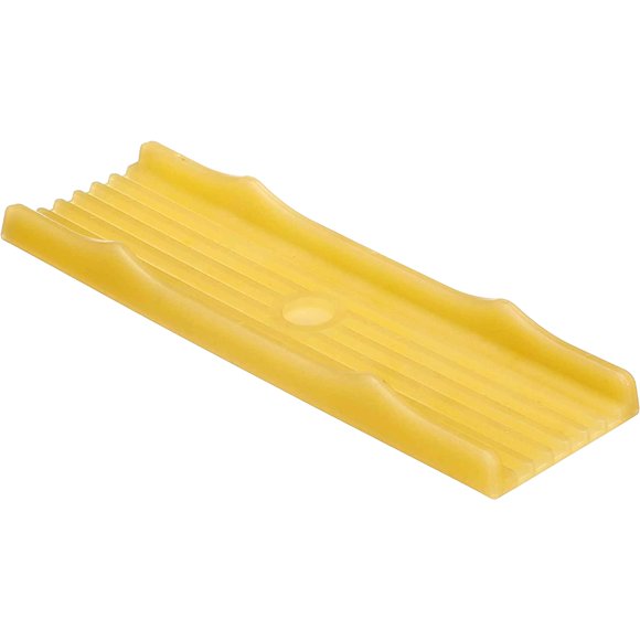 Protector para casco de barco, protector de quilla de PVC amarillo, 15 x 3,5 cm