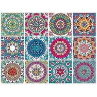 Dekofix - Azulejo Autoadhesivo Decorativo 15X15 Mandala