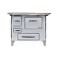 thumbnail image 1 of Cocina a Leña 4P modelo Mueble 102×72 Color Blanco, 1 of 3