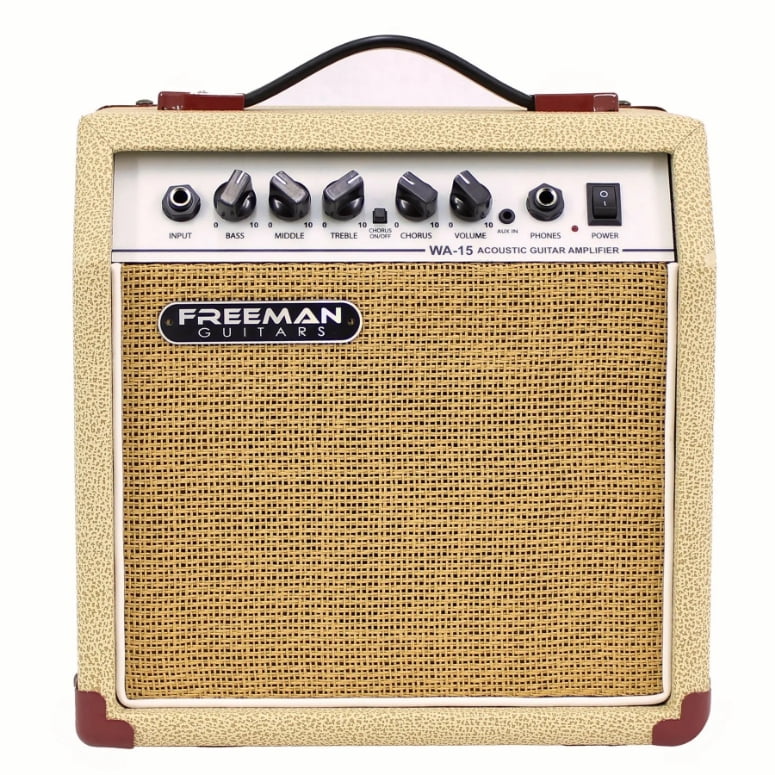 Amplificador De Guitarra Electroacustica Freeman Wa-15