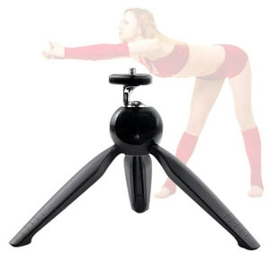 Gen - Mini Tripode Portatil 360 Bolsillo Gopro Camara Escritorio Negro