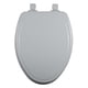 thumbnail image 5 of Asiento de inodoro Bemis Ashland alargado de madera, cierre lento, blanco, 5 of 5