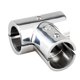 thumbnail image 3 of Accesorio Para Pasamanos De Barco De 25 Mm T De 90 Grados 3 Vías - Acero Inoxidable 316 Silver10, 3 of 5