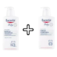 Pack Eucerin Baby Shampoo Y Crema Corporal 400Ml Cu