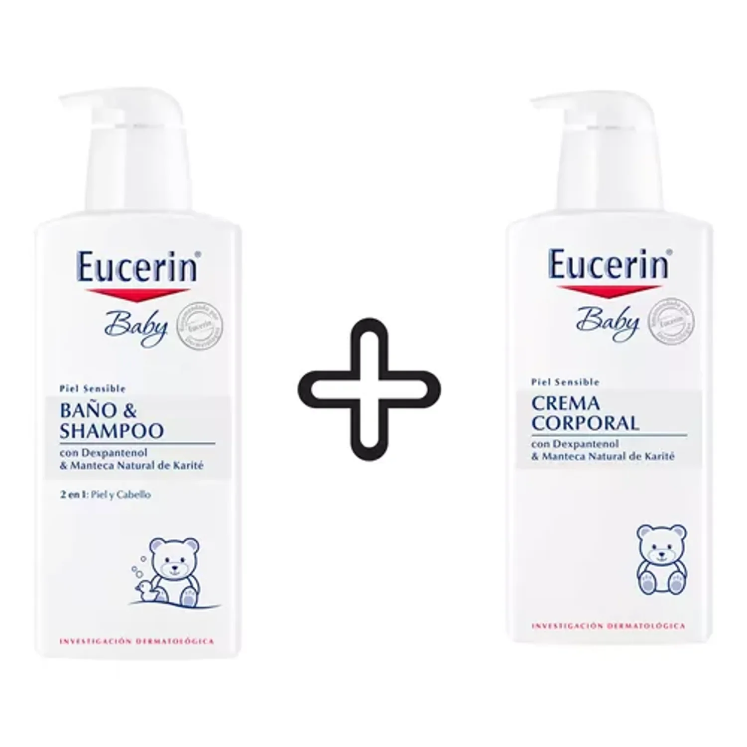 Pack Eucerin Baby Shampoo Y Crema Corporal 400ml Cu