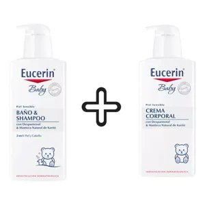 Pack Eucerin Baby Shampoo Y Crema Corporal 400Ml Cu