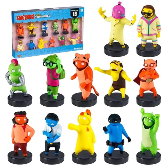 Gang Beasts Ink Stamper 12pk Pijama Cyborg Cat Personaje