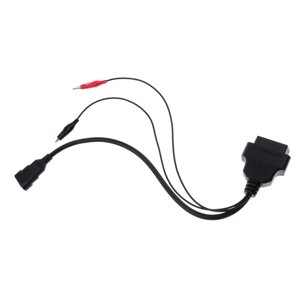 Genérico - Cable De Diagnóstico Obd2 De 3 Pines A 16 Pines, Adaptador Para Fiat Alfa Romeo