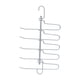 thumbnail image 1 of Estante Para Pantalones, Organizador De Almacenamiento Para Armario Que Ahorra Espacio Para Faldas, Bufandas, Mallas, Plata, 1 of 3