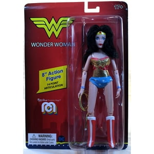 Figura De Acción Mego Dc Comics Wonder Woman 8