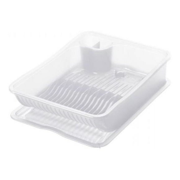 Escurridor Platos Plegable Space Wonder ROTHO Transparente