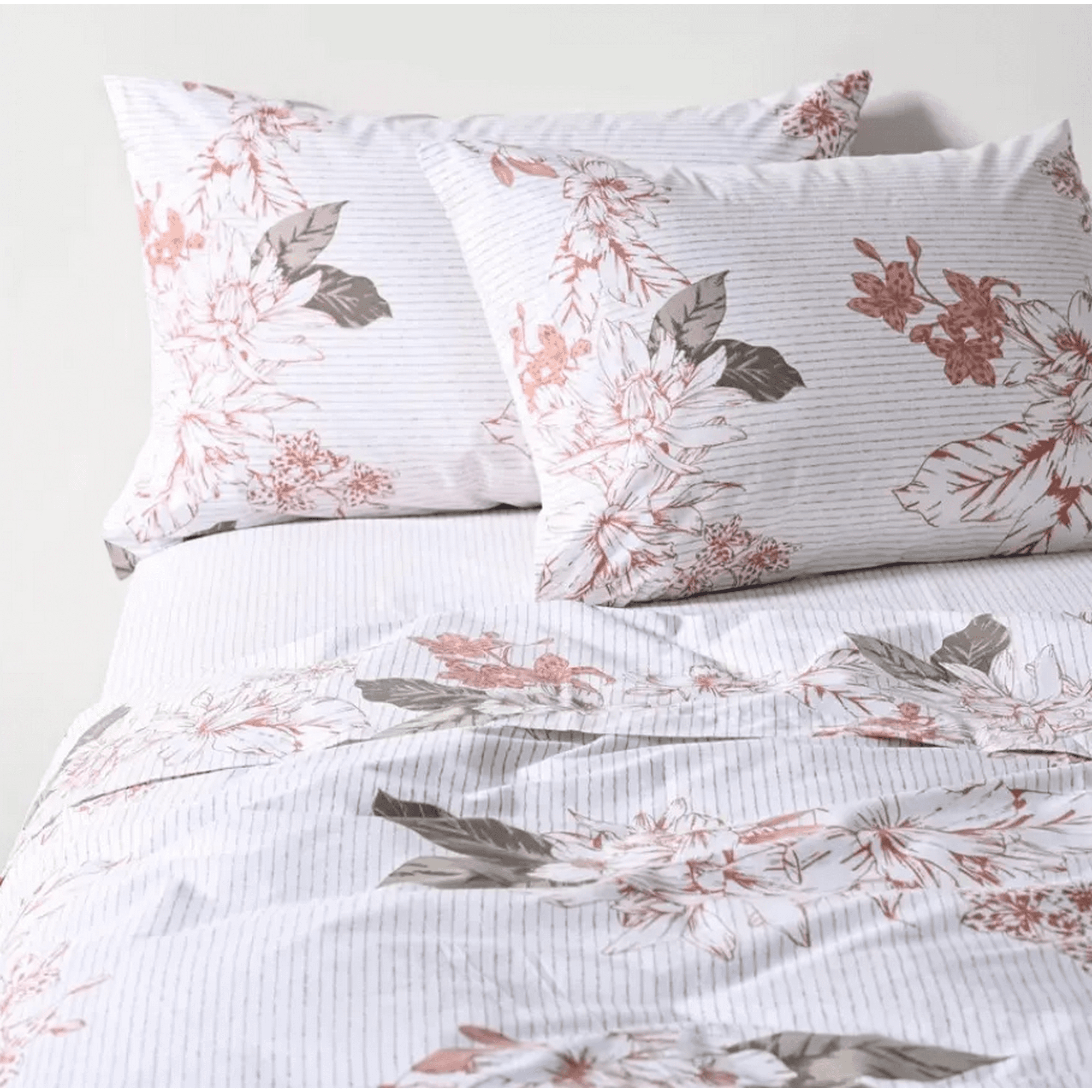 Genérico - Sabanas Ec Cannon 1.5 Plaza 200 Hilos Diseño Amaranta