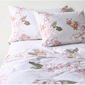 Genérico - Sabanas Ec Cannon 1.5 Plaza 200 Hilos Diseño Amaranta