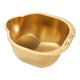 thumbnail image 5 of Colador De Arroz Inclinado, Cuenco Para Lavar, Versátil Para Limpiar Y Lavar Frutas, Dorado, 5 of 5