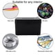thumbnail image 4 of Caja apilable para tarjetas de índice con tapa abatible de 3 x 5 pulgadas, capacidad para tarjetas, caja de almacenamiento de escritorio de 14,5 x 8,5 x 9 cm, 4 of 5