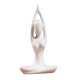 thumbnail image 4 of Figura De Yoga De Cerámica, Ornamento, Estatua, Escultura, Jardín Zen, Decoración De Escritorio Para El Hogar, 7,5x4,5x14cm, 4 of 5