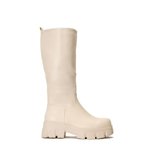 Bota Larga Mujer Blanco Siggy Chinitown