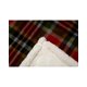 thumbnail image 3 of Manta Carstens Rust and Sage Plaid Sherpa 137 cm x 173 cm, 3 of 4