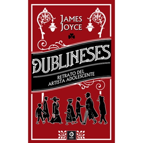 Edimat Libros - Libro Dublineses Y Retrato De Un Artista Adolescente (Piel De Clasicos Extra)