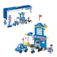 thumbnail image 1 of Bloques Policía 63 Piezas Estación con Auto y Figuras, 1 of 1
