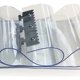 thumbnail image 4 of Cortina de Lamas de PVC, 50mts x 18 cm, Cortina de Lamas Transparente, Espesor 2 mm, Rollo Resistente de Bolsillo para Puertas de Supermercado, Garaje, Almacén, 4 of 5