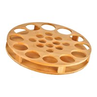 Bothyi - Bandeja De Vaso De Cerveza Para Copa De Vino Bandeja De Servicio Para Bar Bambú