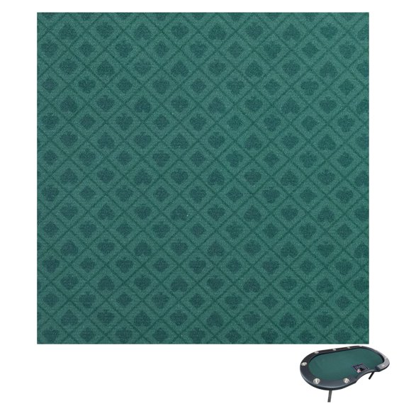 Mantel Luckin Sports 274x142 cm Impermeable de Fieltro Verde
