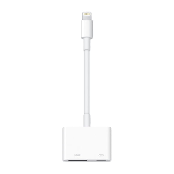 Adaptador Lightning a AV digital Apple para iPhone, iPad, iPod