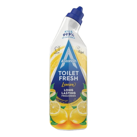 Limpiador Gel Inodoro Fresco Limón Astonish 750 Ml