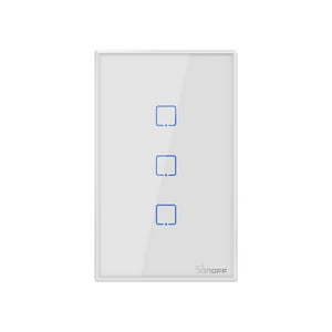 Interruptor De Pared Wifi Sonoff De 3 Canales + Rf