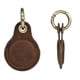 thumbnail image 3 of Juego de 2 llaveros de cuero genuino para AirTag, compatible con Apple AirTags, funda para llaves, segura para rastreo de mascotas y prevención de pérdida, 3 of 6