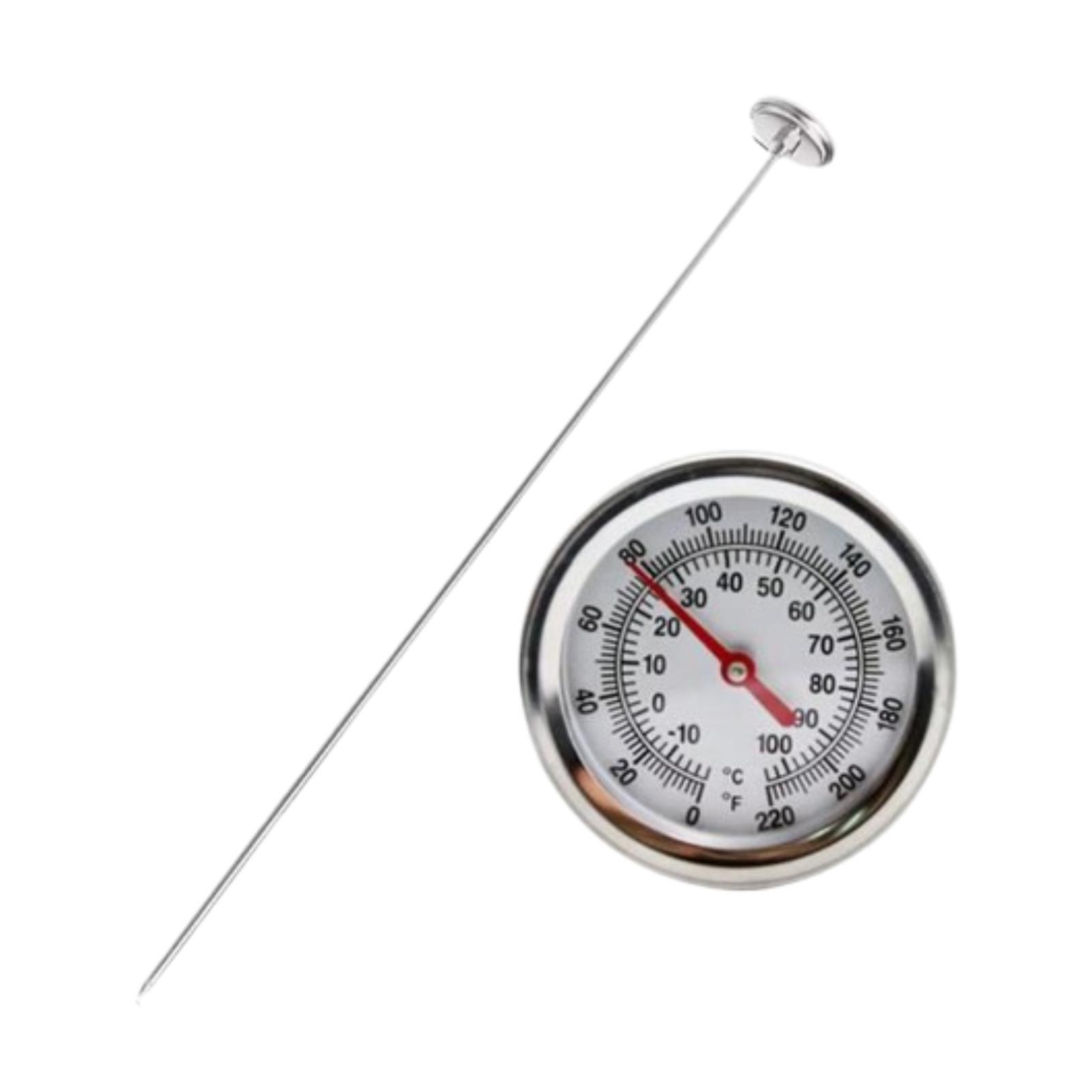 Magideal - Termómetro Para Suelo De Compostaje De 500 Mm, 0-220 Degreef, Para Suelo De Jardín, Compostaje De Césped