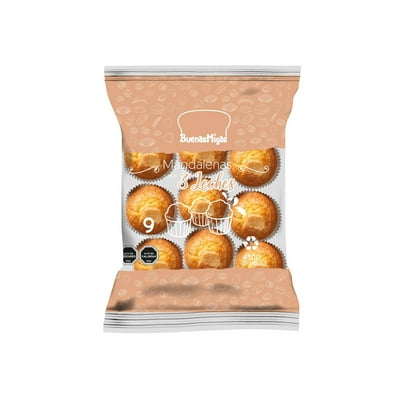 Magdalenas Tres Leches 9 Un 430 Gr Buenas Migas