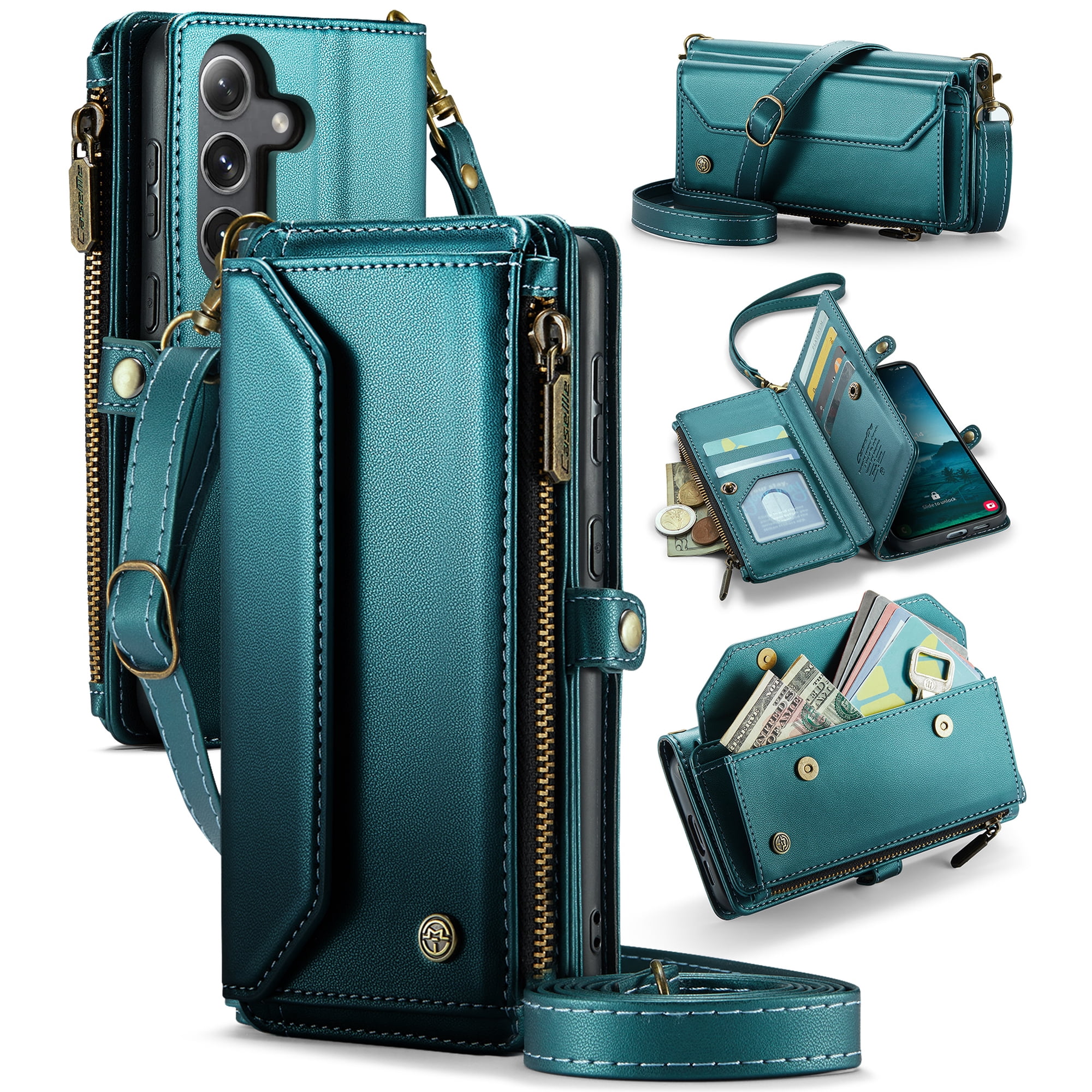 No Brand - Caseme Funda De Cuero Para Samsung Galaxy S25 6.2