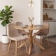 thumbnail image 4 of Comedor Mesa Redonda Equiz Wood 100cm + 4 Sillas Isy Arena, 4 of 4