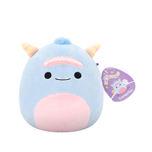 Peluche Squishmallows Evangeline Monstruo Azul 20.3 cm de Pascua