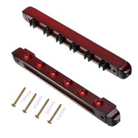 Ioensy - Soporte Para Taco De Billar De Madera Montado En La Pared 6 Tacos Snooker Soporte Para Taco De Billar