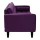 thumbnail image 5 of Sofa Retro 3c Felpa 00 Morado, 5 of 6