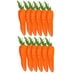 thumbnail image 1 of 12 Piezas De Zanahorias Artificiales Realistas Para La Cocina Centerpiete De Mesa De Acción De Gracias, 1 of 5
