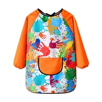 Magideal - Delantal De Pintura Art Smock Para Niños, Babero Suave Resistente Al Agua Para El Hogar, Delantal De Pintura De Artista Para Hornear, Alimentar A Niño Estilo C L