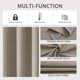 thumbnail image 4 of Cortinas Joydeco 100% lino opaco, 160 x 160 cm, 2 paneles, 4 of 8