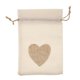 thumbnail image 1 of 10 unids arpillera yute bolsa de lazo bolsas de regalo saco banquete de boda favores Beige, 1 of 5