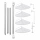 thumbnail image 2 of Estante Esquinero Para Baño Repisa De 4 Niveles Multi Corner Shelf 16 Kg, 2 of 3