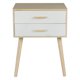 thumbnail image 1 of Velador Dover 2 Madera Blanco, 1 of 2