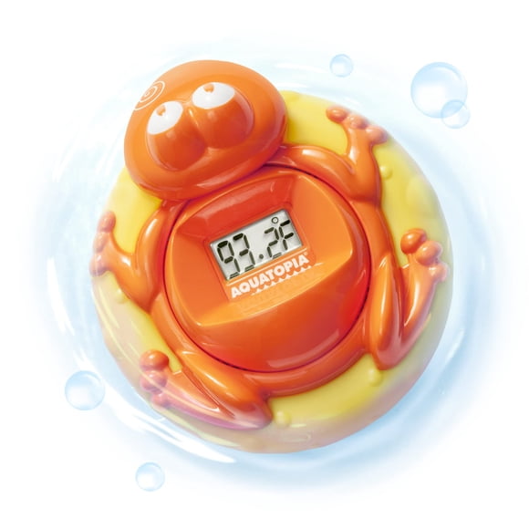 Termómetro de baño para bebé Aquatopia Fergus Frog digital con alarma