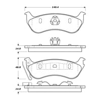 Pqpro - Pastillas Freno Para Auto 500.09640