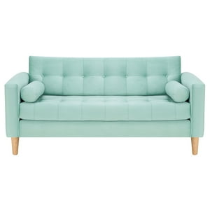 Bodevir - Sofa Retro 3C Felpa 05 Verde Agua