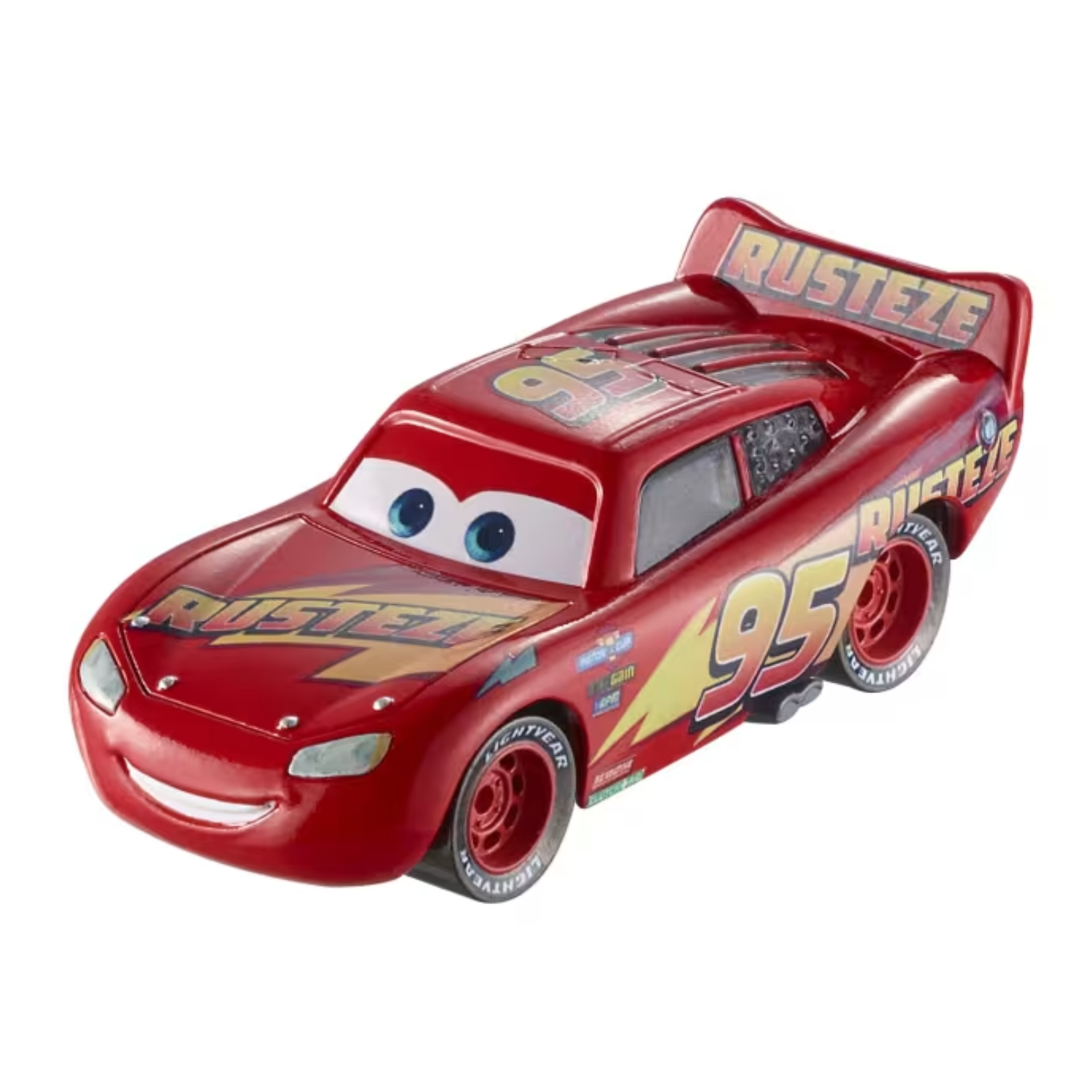 Disney Cars Autos Básicos 1:55-Rusteze Lightning Mcqueen