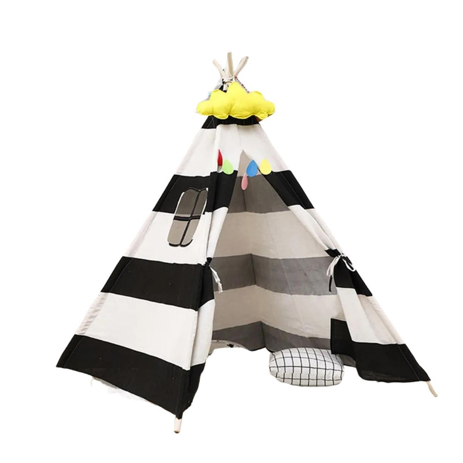 Figlio - Carpa Tipi Niños Infantil 160 Cm Rayas Juguete Decoracion Multicolor