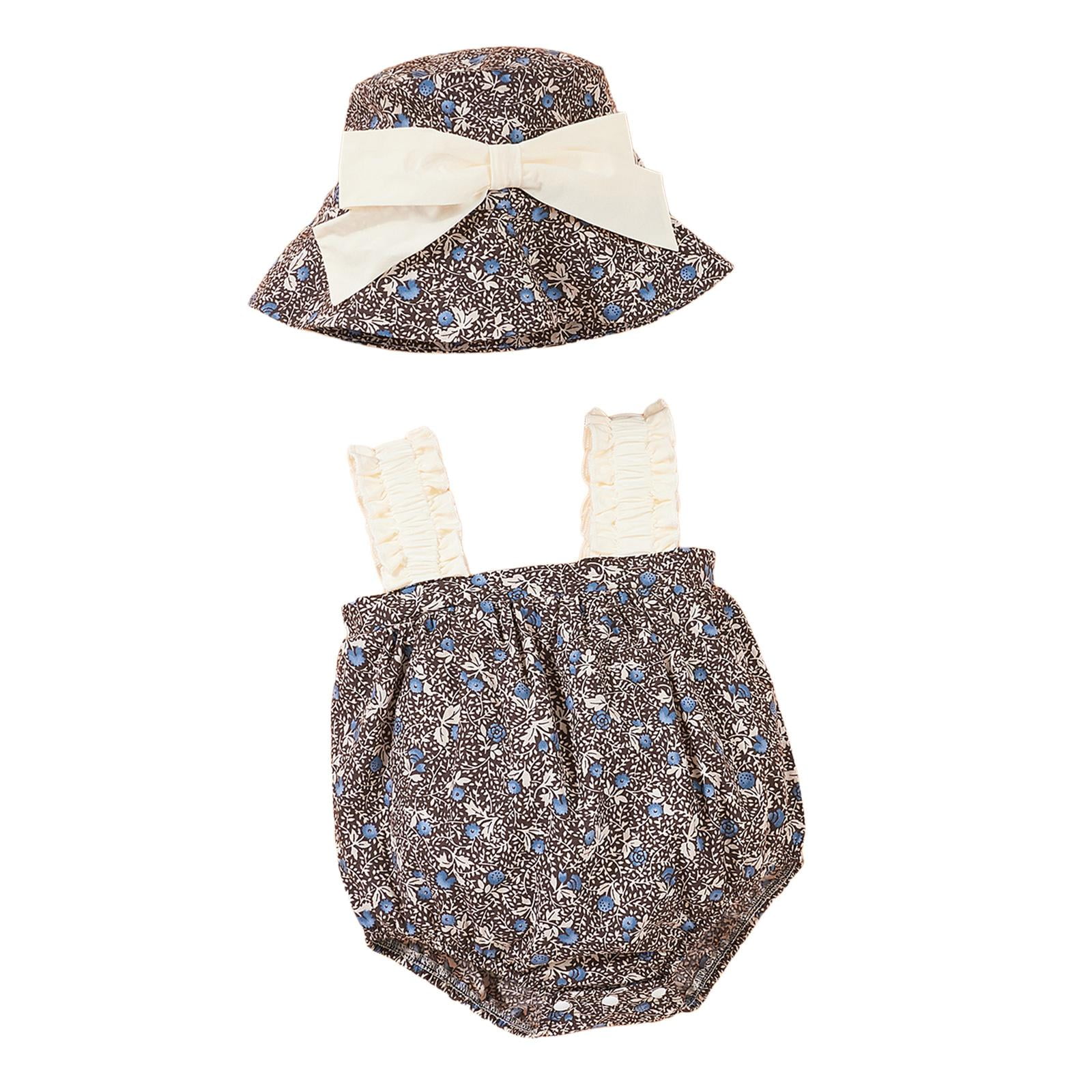 Bothyi - Mameluco De Algodón Para Niñas, Mono Bonito De Verano Para Fotografía De Cumpleaños, Accesorios Para Fiesta De 6 A 9 Meses